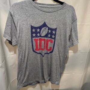 Funny “IDC” Football Graphic Shirt